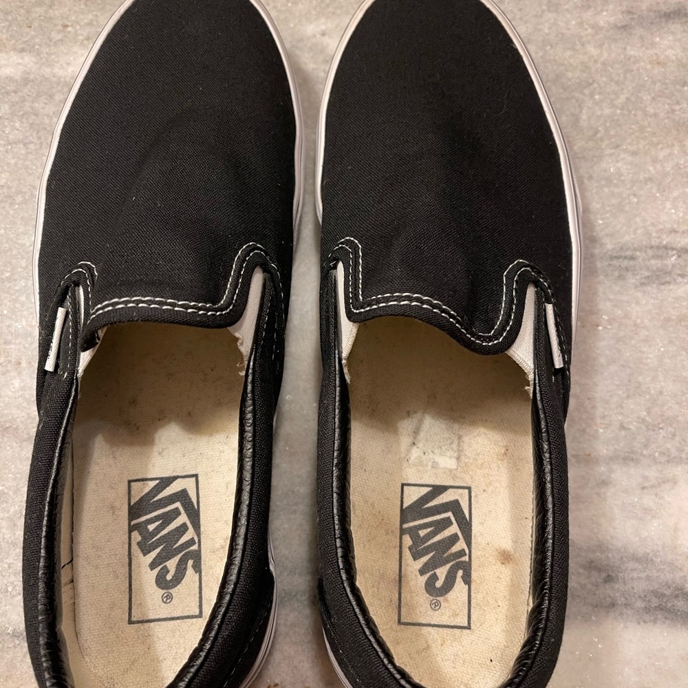 Vans Women’s Black Slip-On Shoes